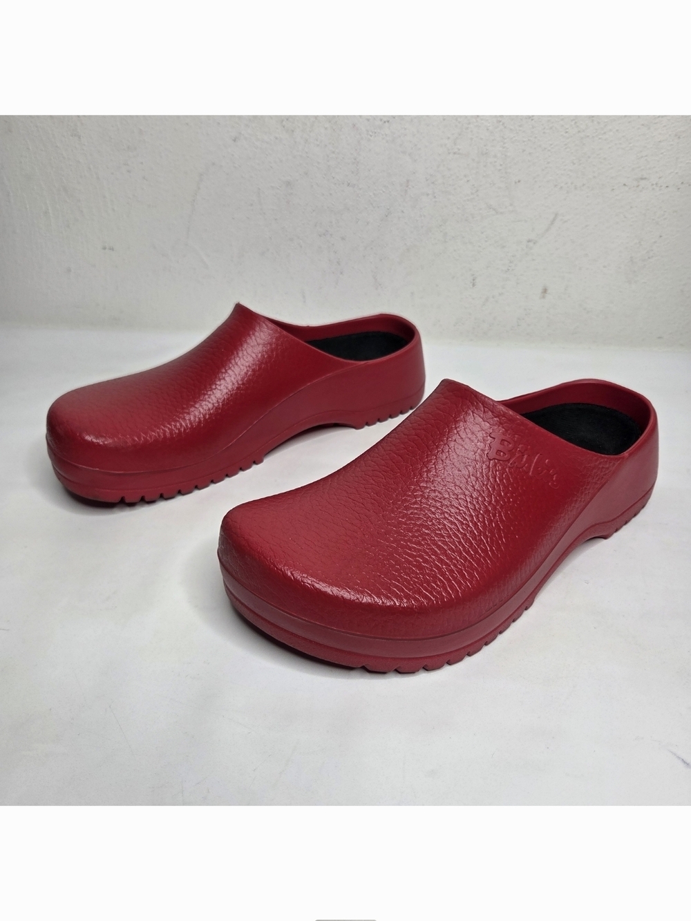 Birkenstock Super Birki Clog Mens EU 46 US 13 Red Non-Slip Professional